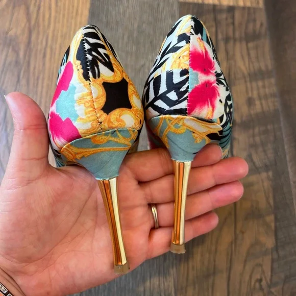 Multicolor Elina Thalia Sodi Heels size 8.5 - Picture 10 of 12